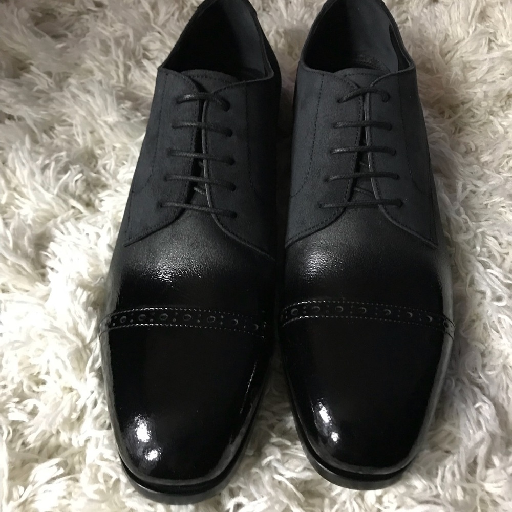 Jimmy Choo — Lacquered Suede Degrade Mens 43 US 10